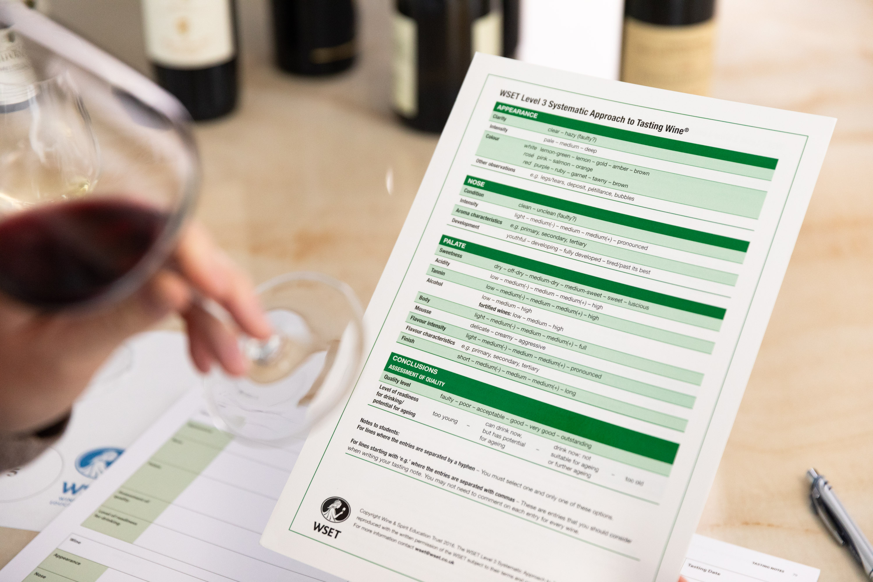 WSET® Certifikat 3. stopnje s področja vina